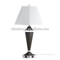 wood and crystal electrical outlet table lamp with wooden for hotel project lamp fixture